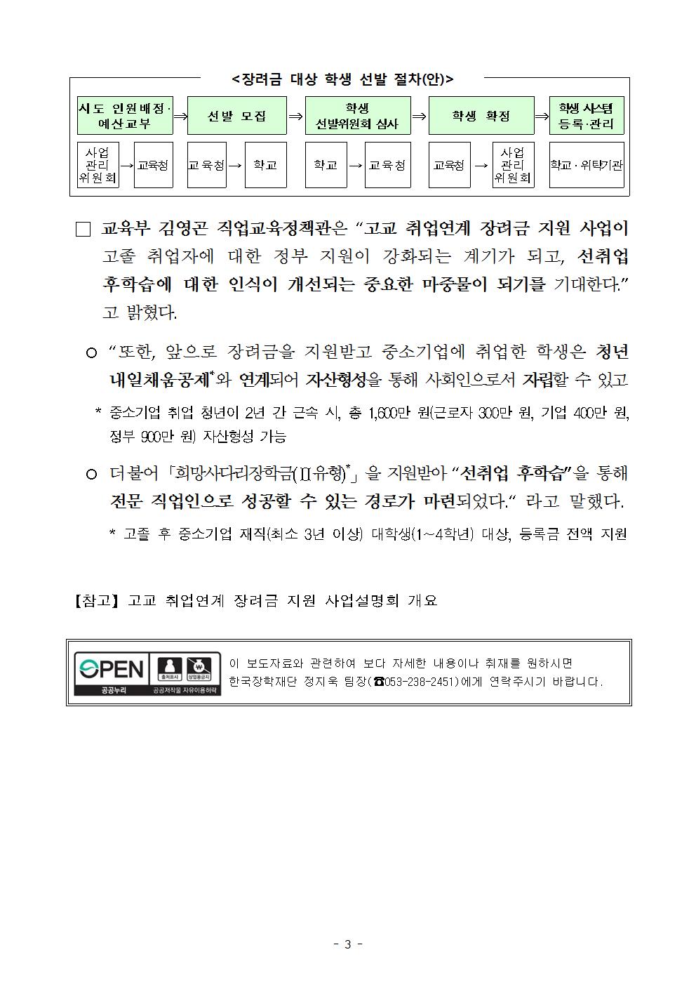 08-21(화)[보도자료] 고교 취업연계 장려금 지원사업 기본계획 발표003.jpg